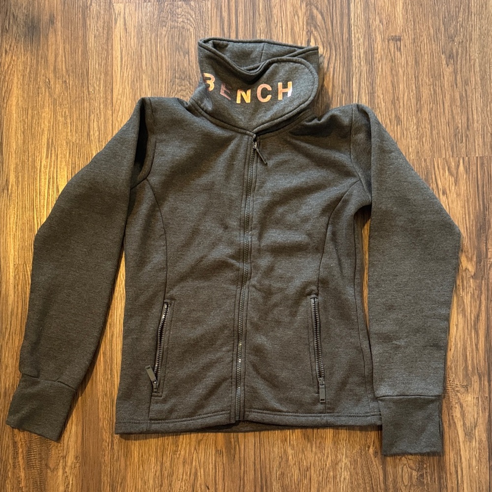 Bench Charcoal Full-Zip Jacket